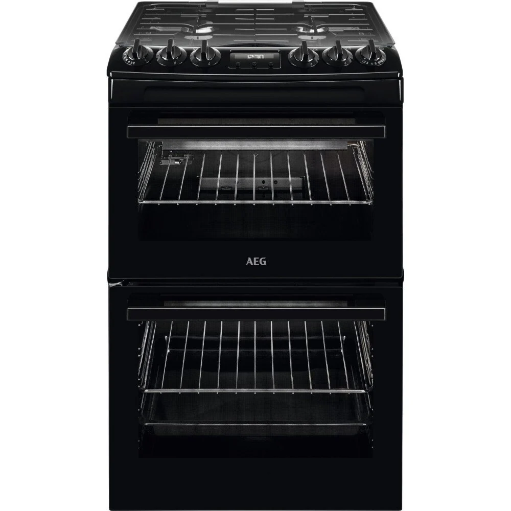 AEG CGX1130ACB Black Freestanding Gas Cooker