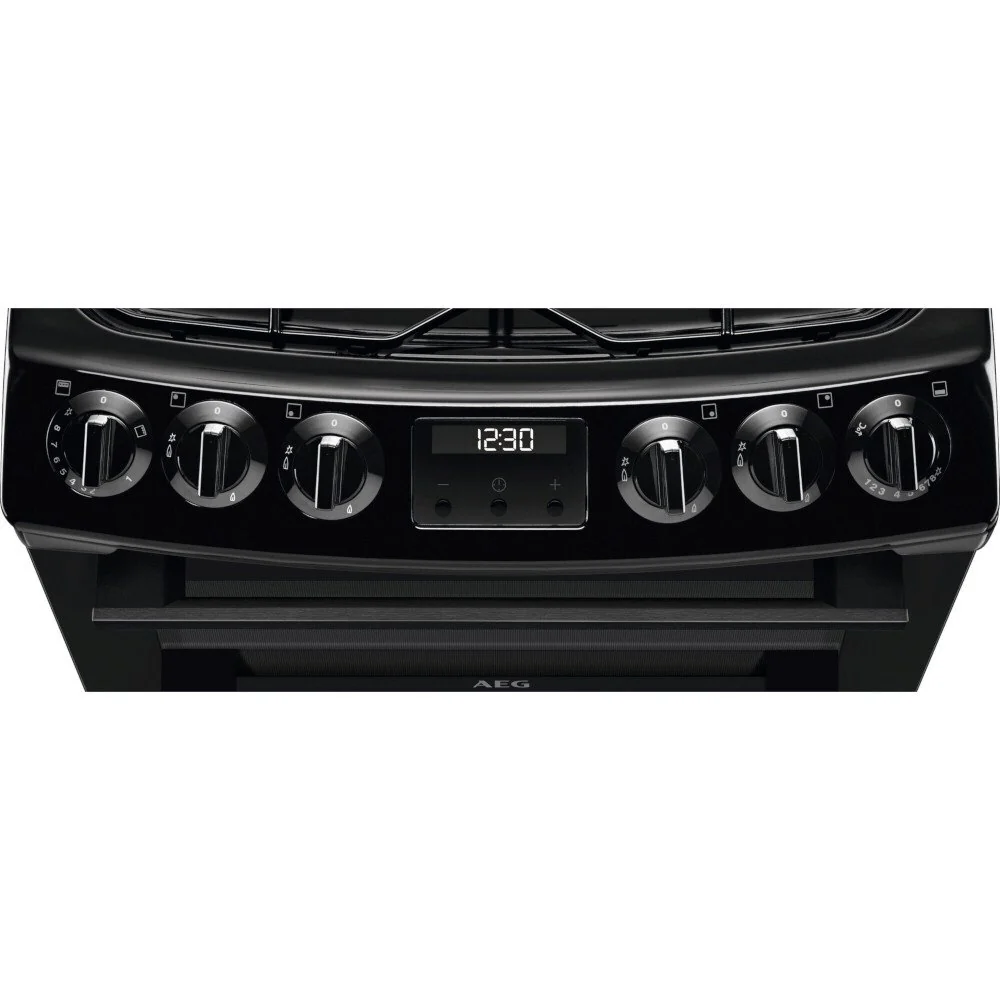 AEG CGX1130ACB Black Freestanding Gas Cooker - Image 3