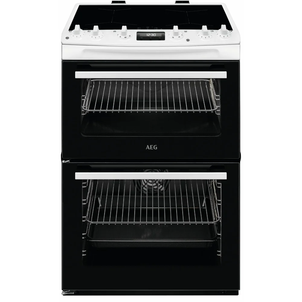AEG CIX6540ACW Freestanding Induction Electric Cooker White