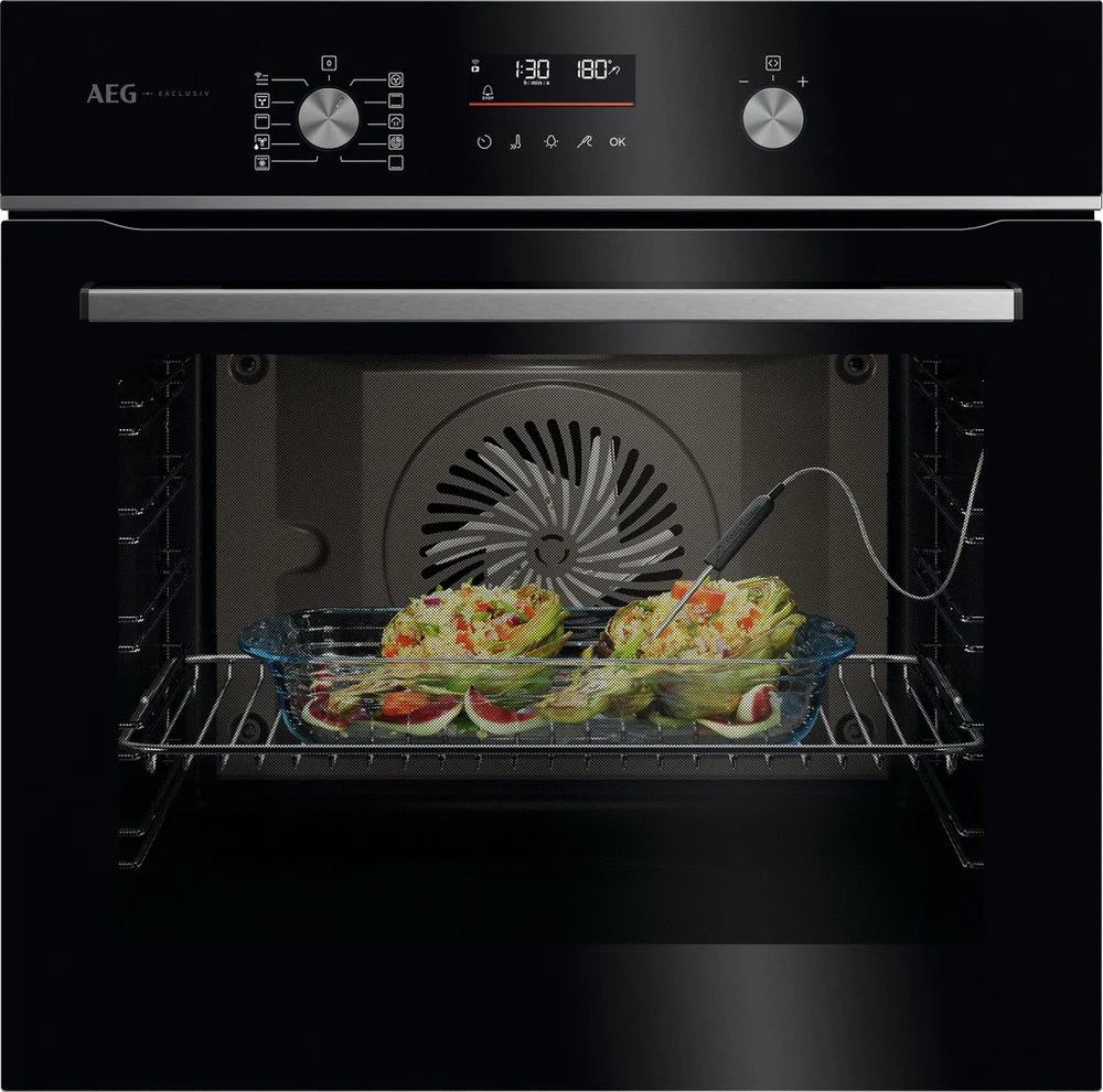 AEG GA5CB50FAB 5000 Series SteamBake Built-In Single Oven