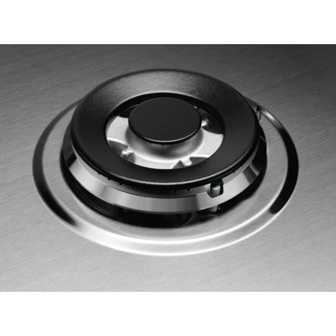 AEG HGB75420YM 6000 Series 75cm Gas Hob - Stainless Steel - Image 5