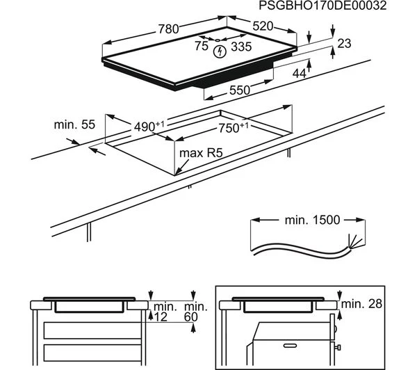 AEG IKE84441FB Induction Hob - Image 6