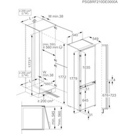 AEG NSC6L18ZES 6000 Series AI CoolAssist® Integrated Fridge Freezer - Image 6