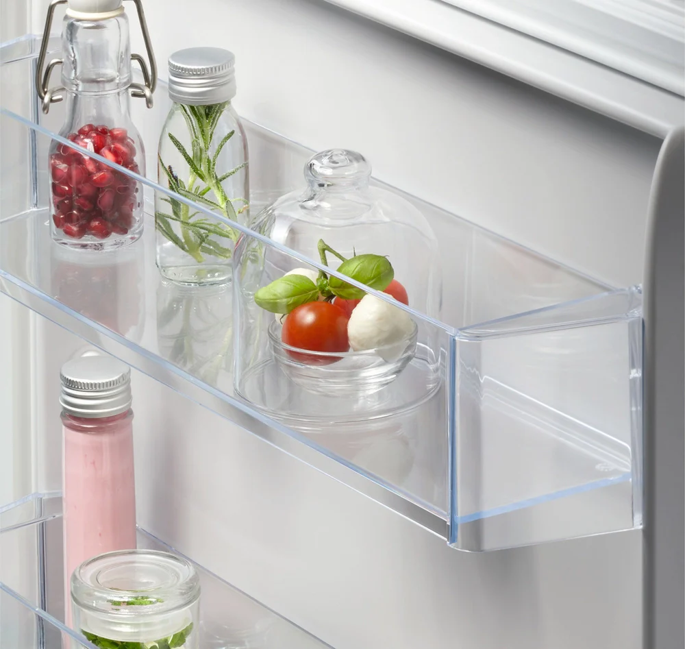 AEG NSK6D181EC 6000 Series Integrated Tall Larder Fridge - Fixed Hinge - Image 4