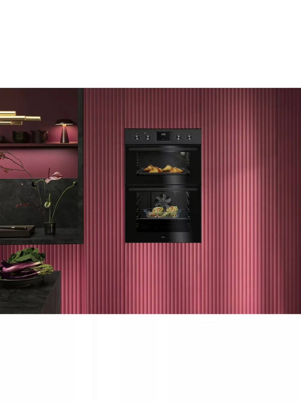 AEG OU5NP20B 6000 Series Built In Electric Double Oven - Black - Image 5