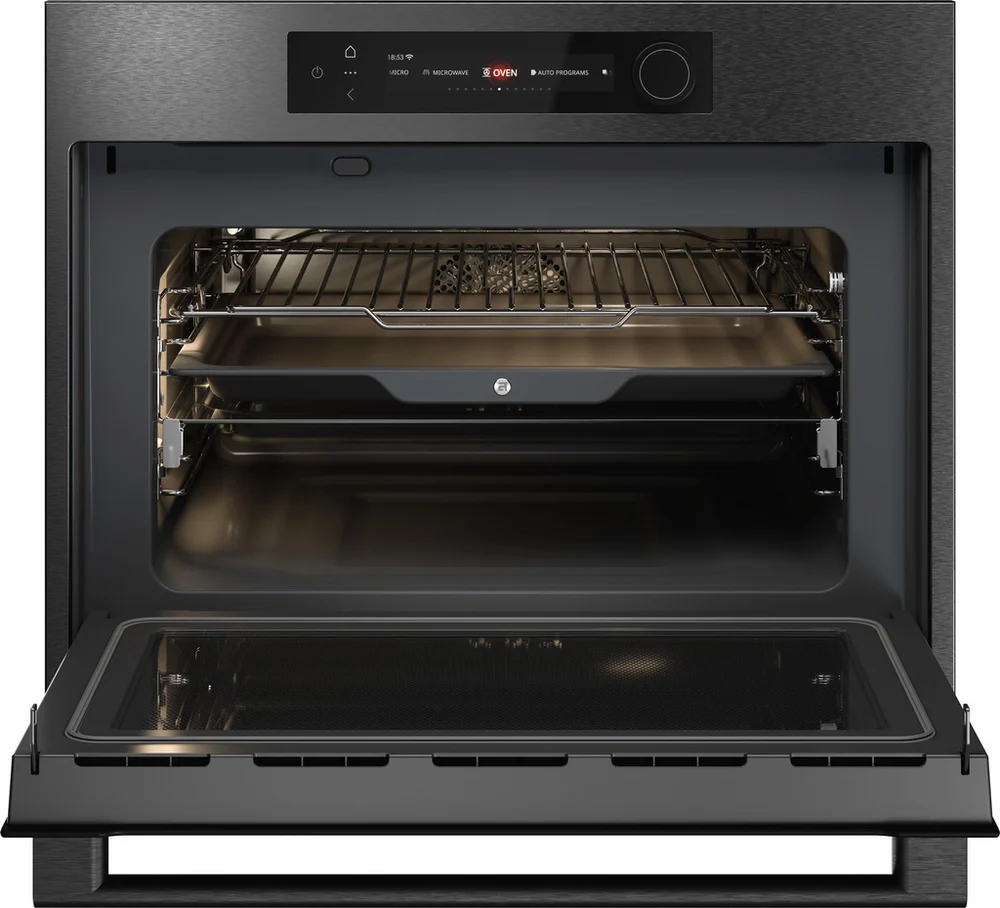 ASKO OCM64BSH 45cm Black Steel Built In Combination Microwave Oven - Image 3