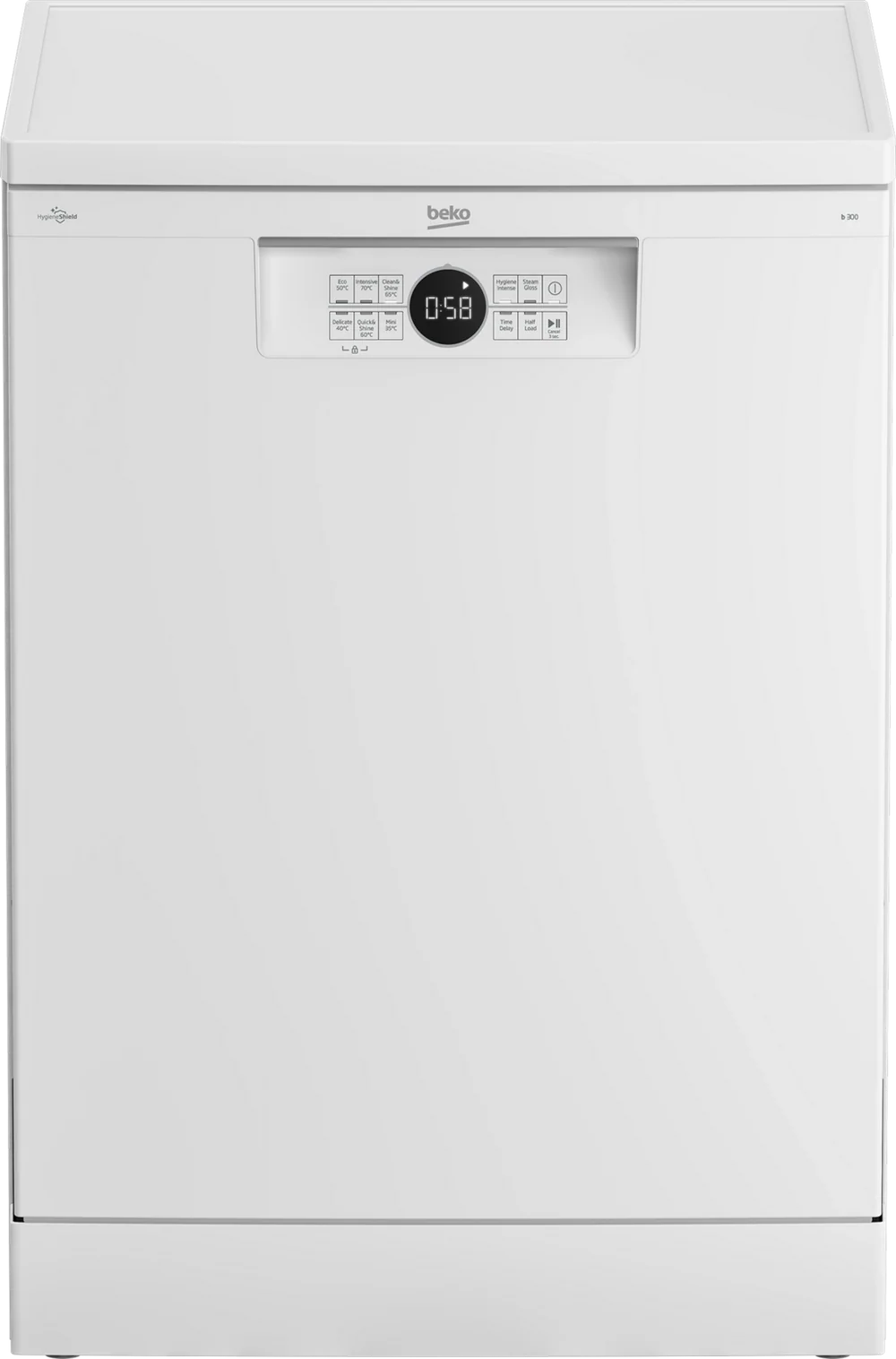 Beko BDFN26432W Full Size Freestanding 14 Place Dishwasher