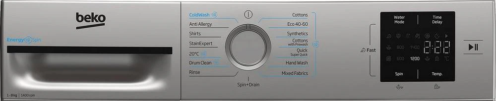 Beko BMN3WT3841S 8kg 1400rpm Washing Machine - Image 4
