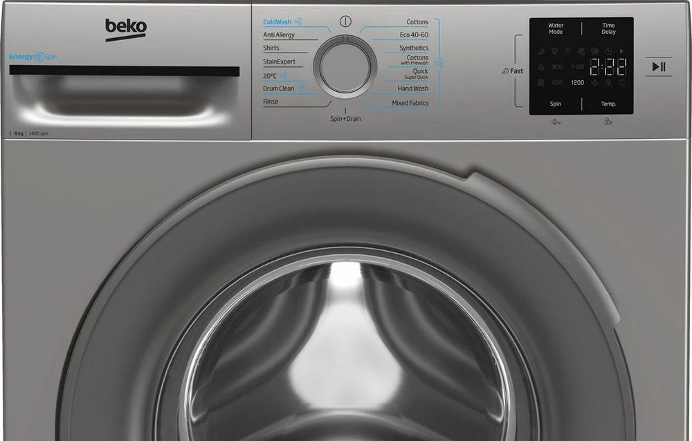 Beko BMN3WT3841S 8kg 1400rpm Washing Machine - Image 6