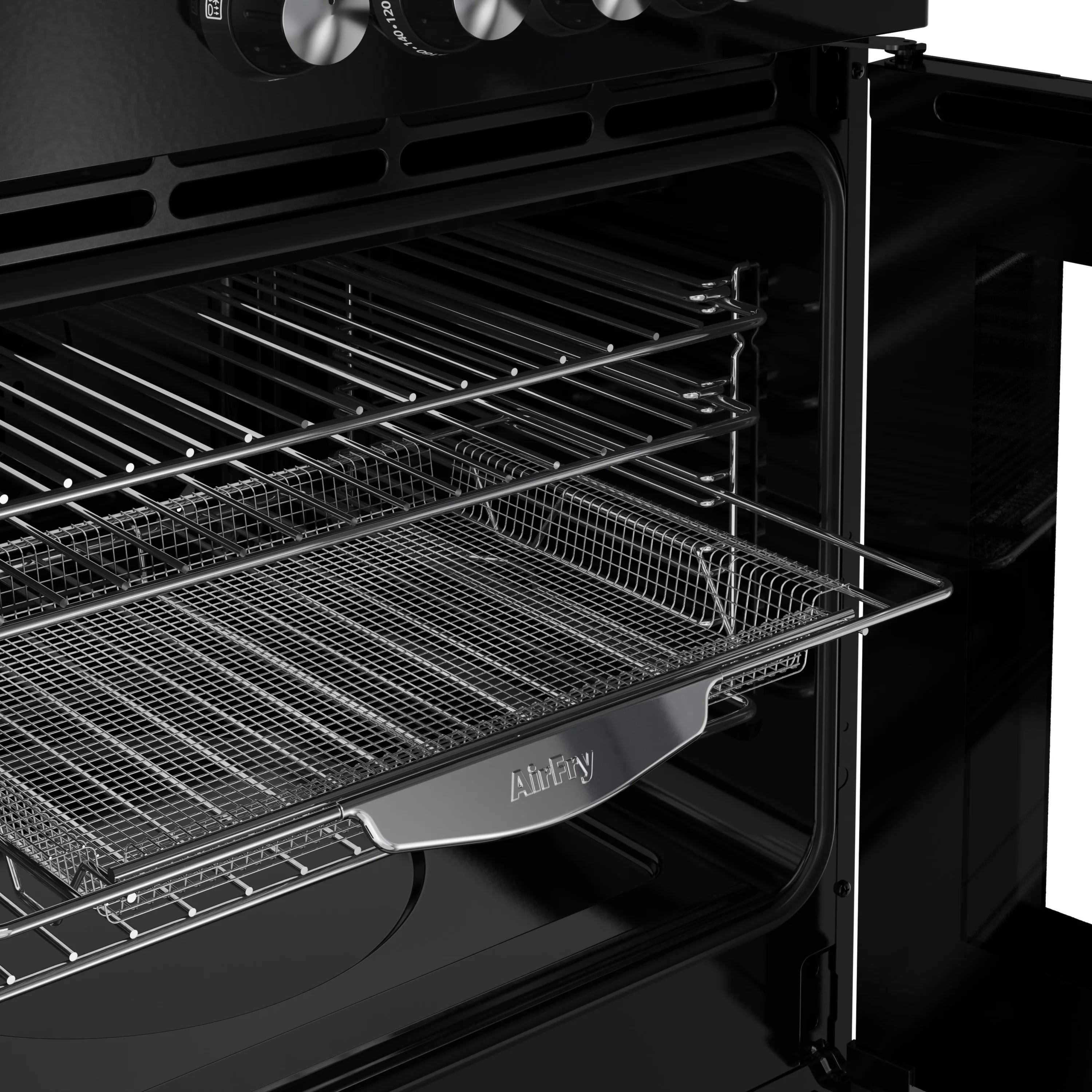 Belling RCA Cookcentre 100DF 100cm Dual Fuel Range Cooker 444411799 Black - Image 6