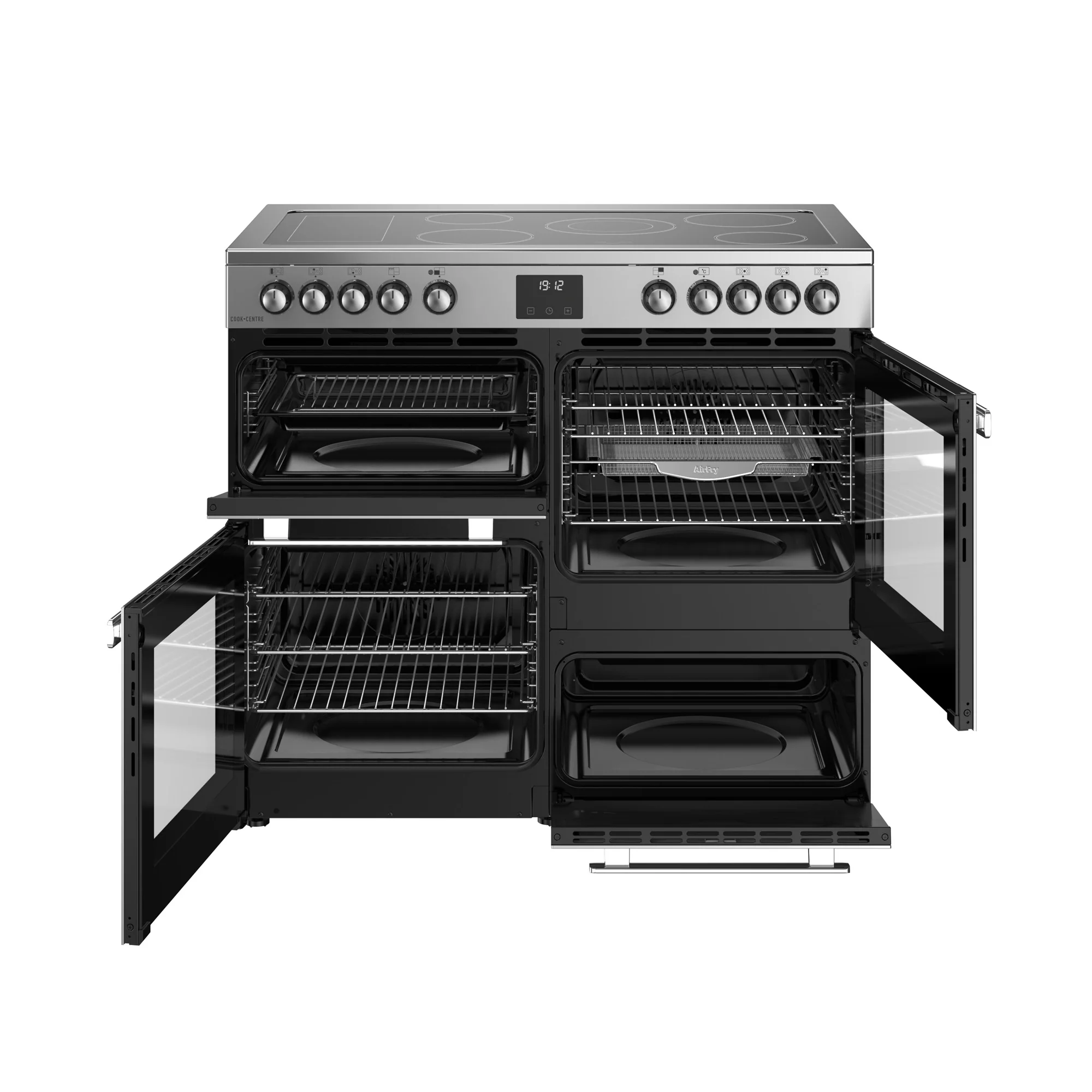 Belling RCA Cookcentre 100E 100cm Ceramic Range Cooker 444411798 Stainless Steel - Image 8