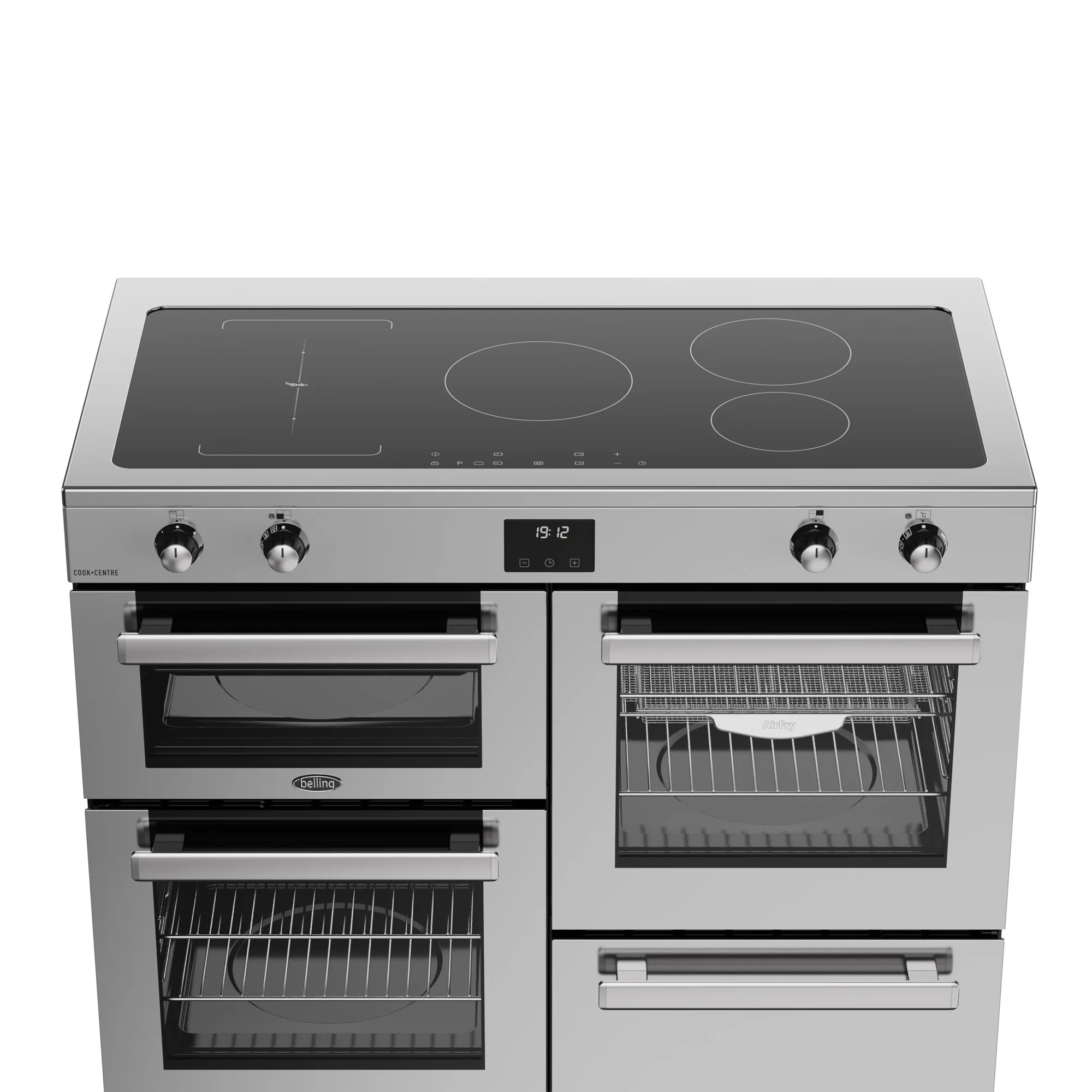Belling RCA Cookcentre 110Ei 110cm Induction Range Cooker 444411808 Stainless Steel - Image 4