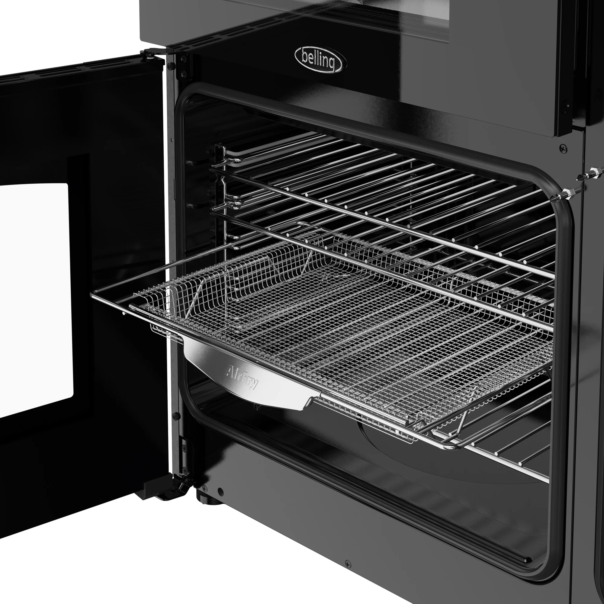 Belling RCA Cookcentre 90E 90cm Ceramic Range Cooker 444411791 Black - Image 8