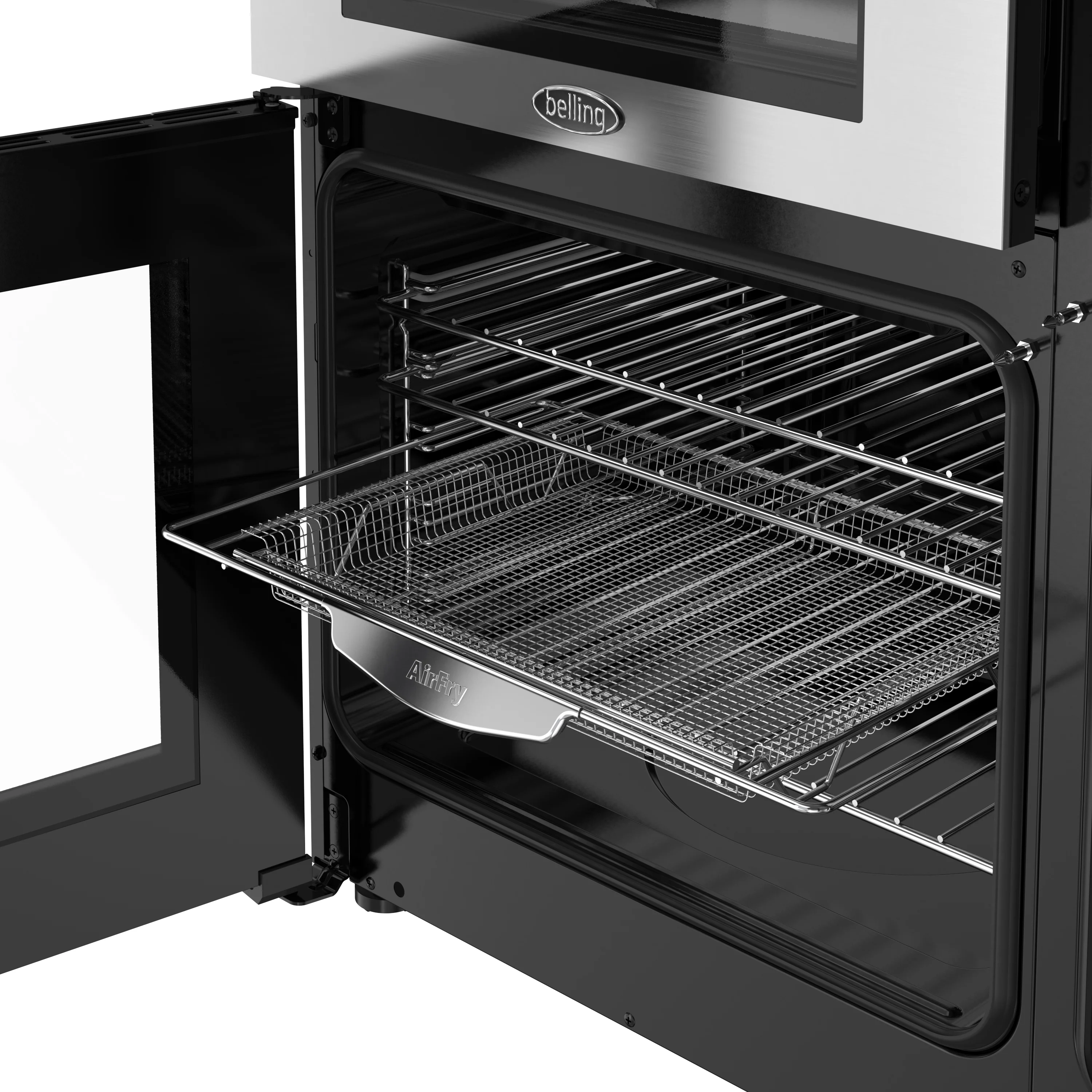 Belling RCA Cookcentre 90DF 90cm Dual Fuel Range Cooker 444411794 Stainless Steel - Image 8