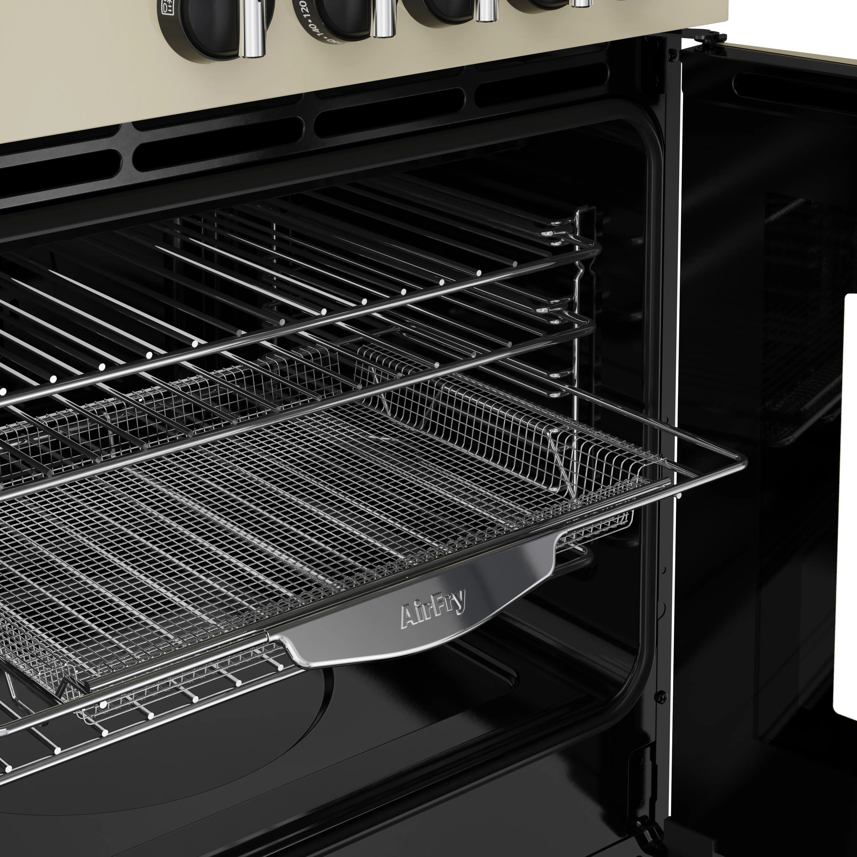 Belling RCA Farmhouse 100DF 100cm Dual Fuel Range Cooker 444411830 Cream - Image 8
