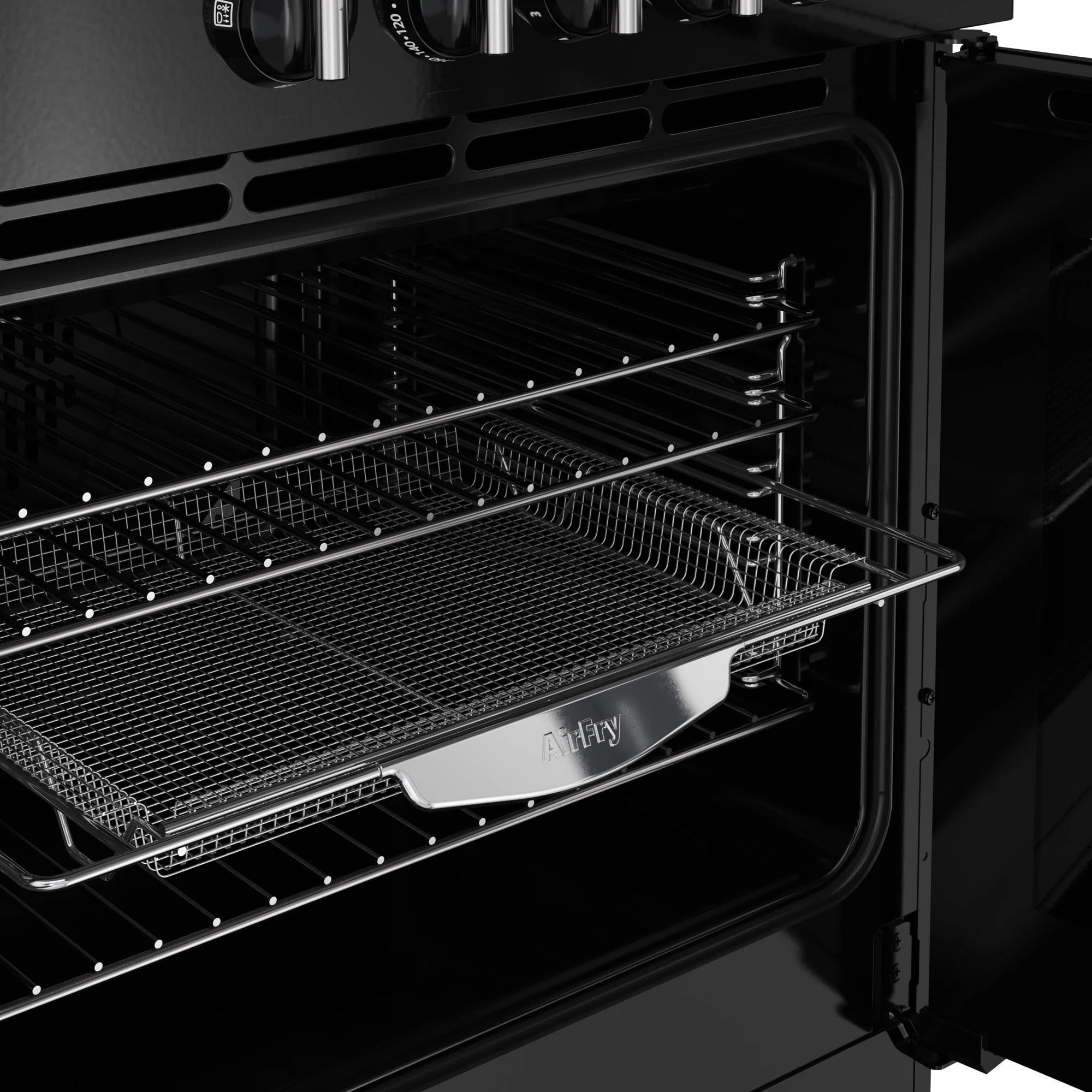Belling RCA Farmhouse 110E 110cm Ceramic Range Cooker 444411835 Black - Image 7