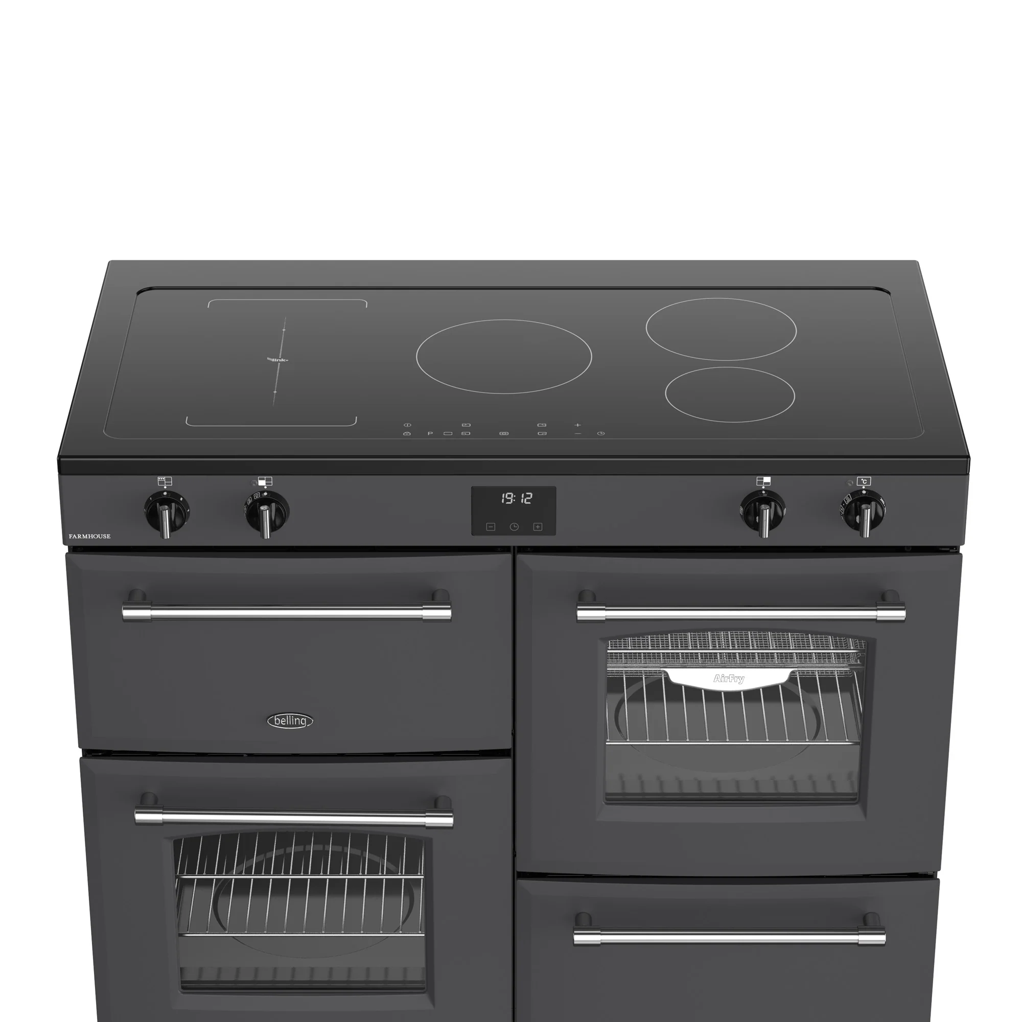 Belling RCA Farmhouse 110Ei 110cm Induction Range Cooker 444411840 Anthracite - Image 4