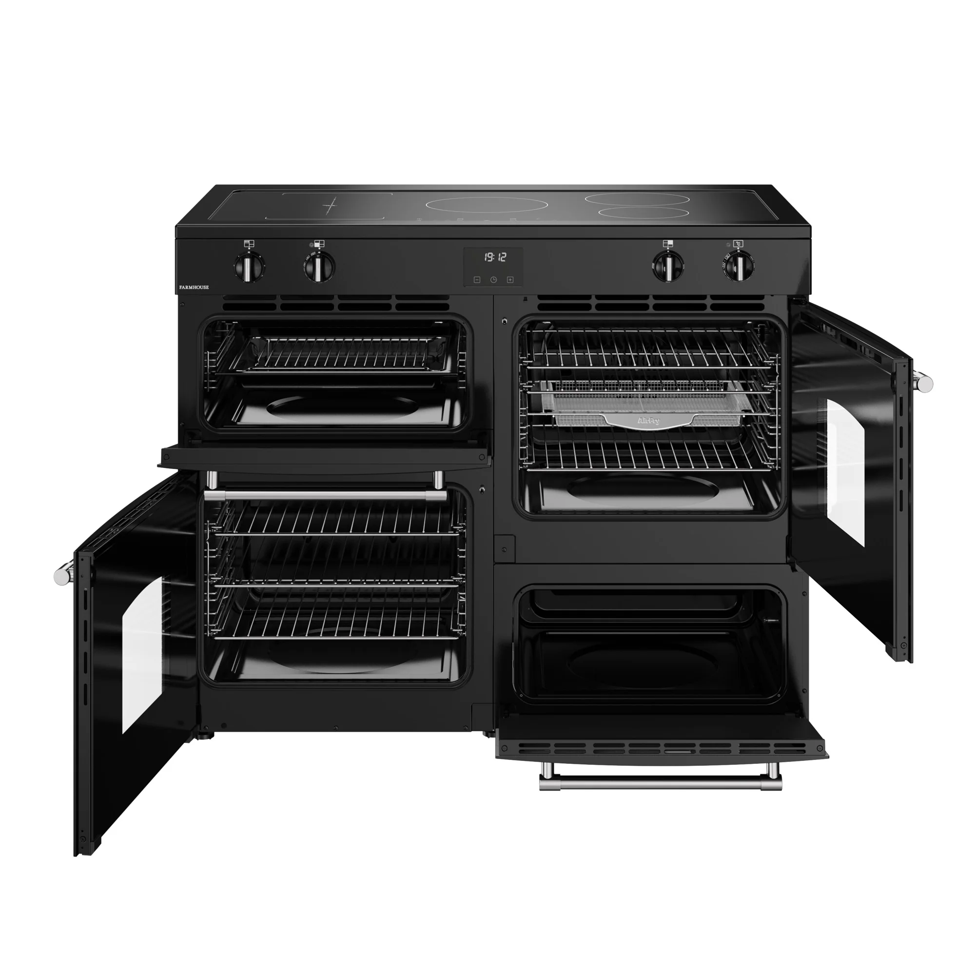 Belling RCA Farmhouse 110Ei 110cm Induction Range Cooker 444411841 Black - Image 8