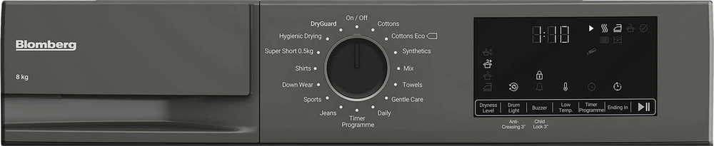 Blomberg LTA18321G 8kg Heat Pump Tumble Dryer - Image 3