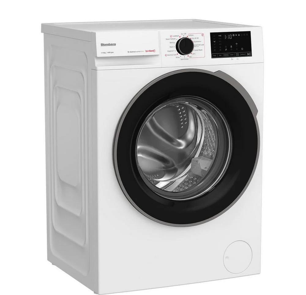 Blomberg LWA18461W 8kg 1400rpm SpinSave Washing Machine - Image 2