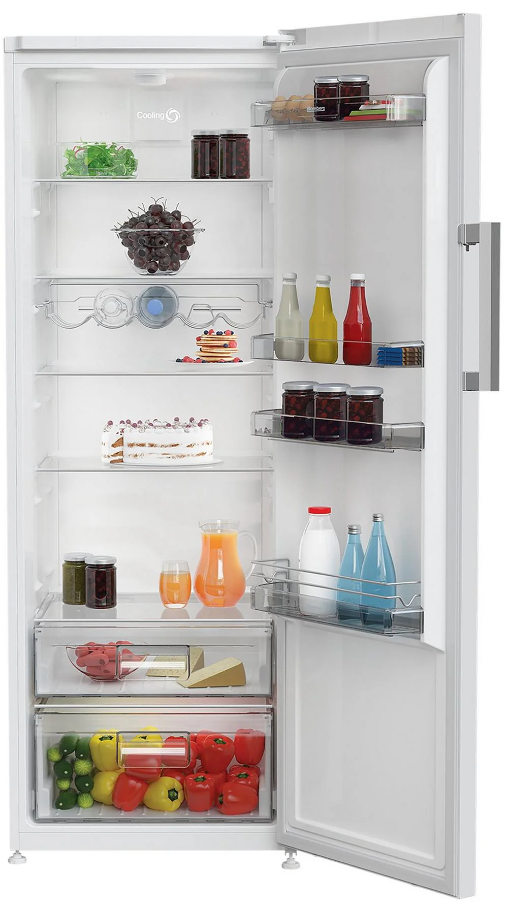 Blomberg SSM4671P Freestanding Tall Fridge - Image 3
