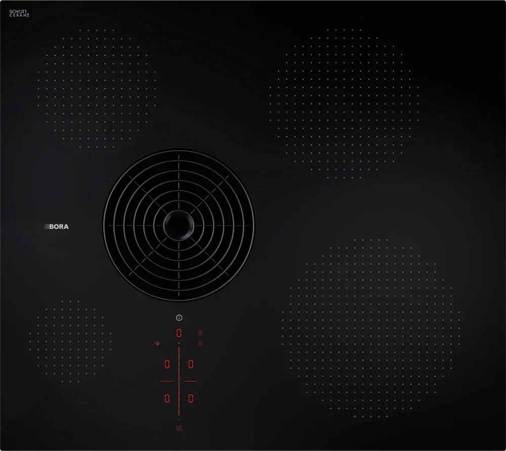 BORA PURSU 60cm Vented Induction Hob - S PURE Series - Black