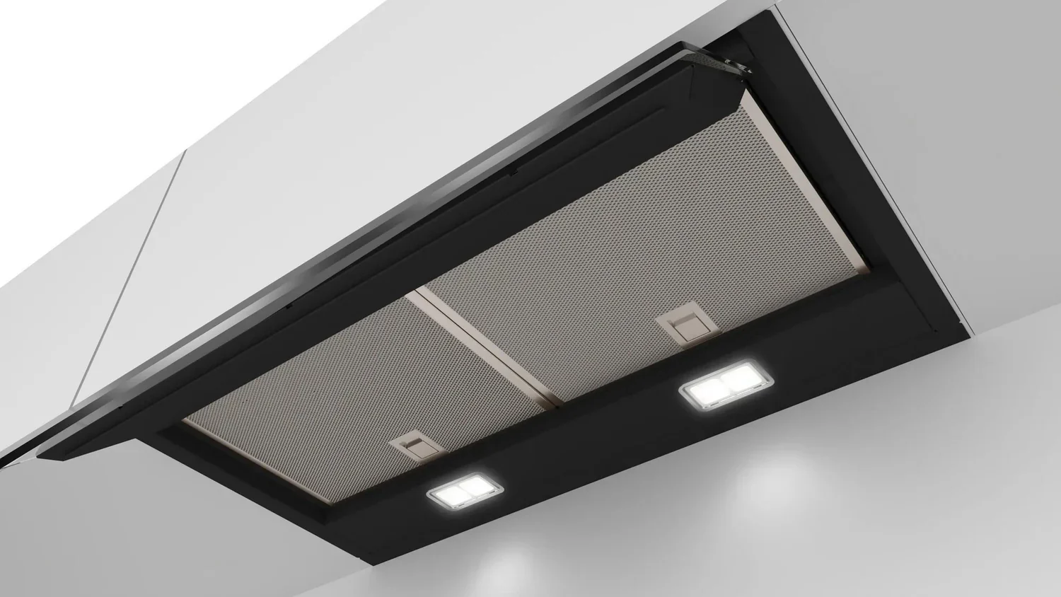 Bosch DBB67AM60B Series 6 Integrated Hood 60cm clear glass