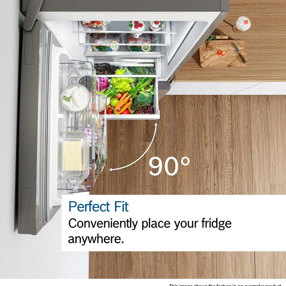 Bosch KGN392LAGG Freestanding Fridge Freezer - Image 4