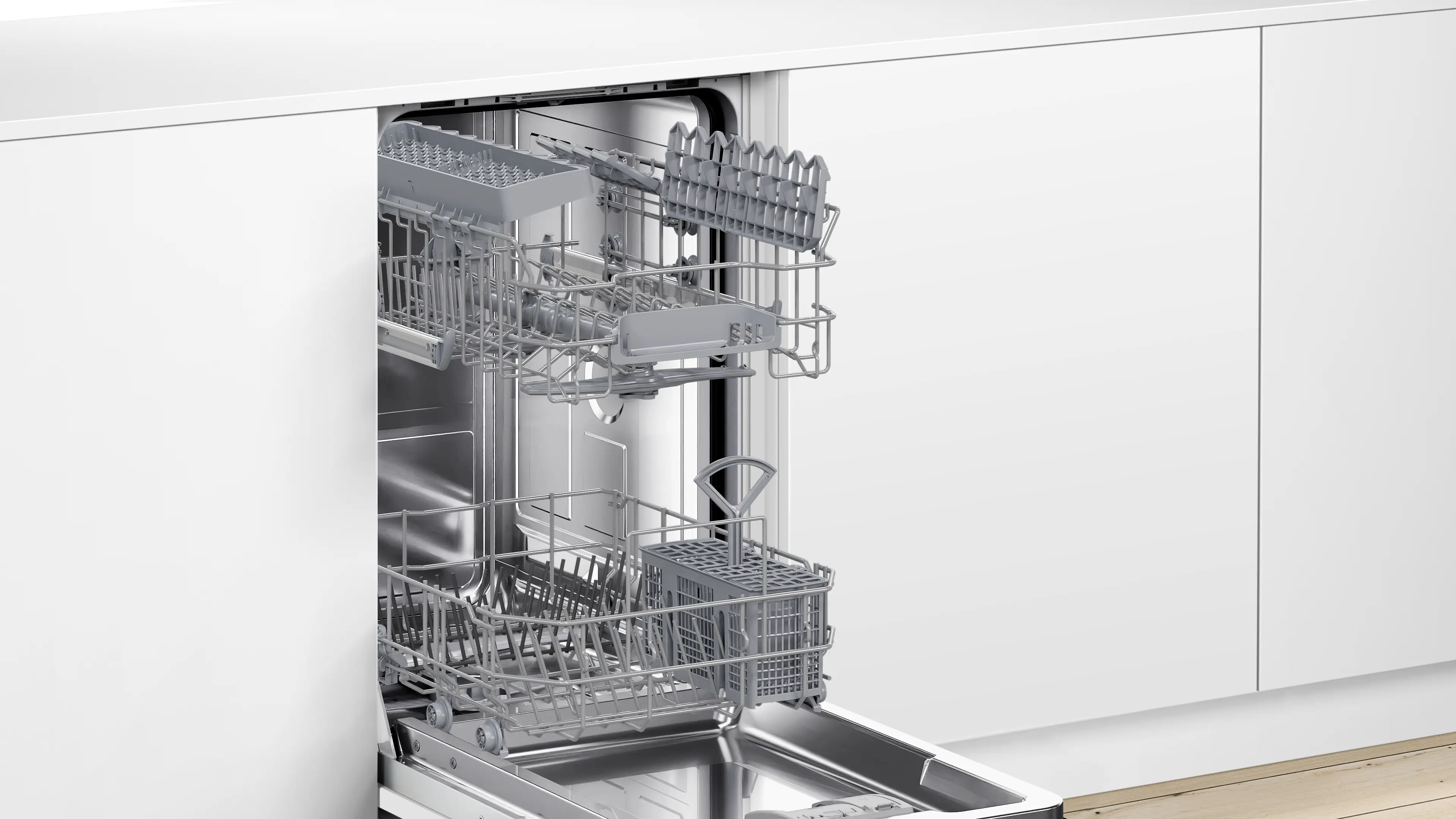 Bosch Series 2 SPV2HKX02G Integrated Slim Dishwasher - Image 3