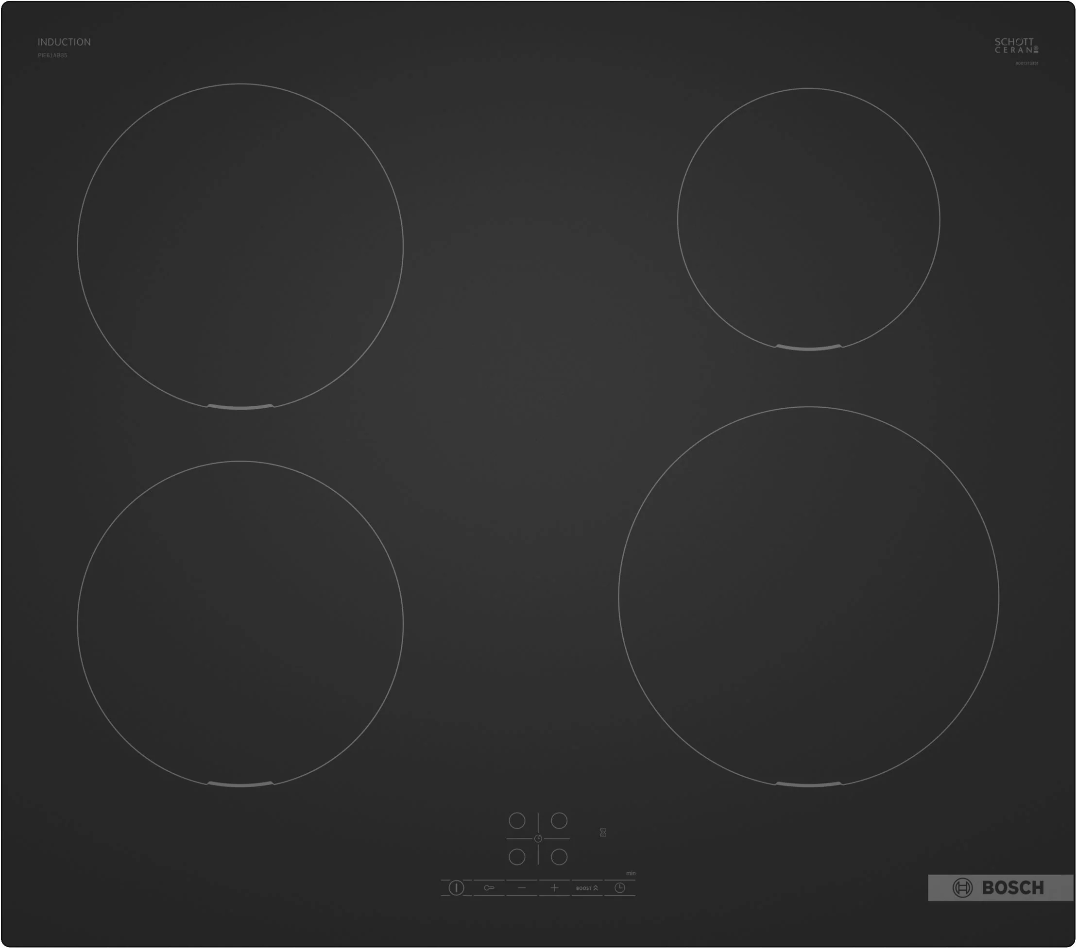 Bosch Series 4 PIE61ABB5E 60cm Induction Hob