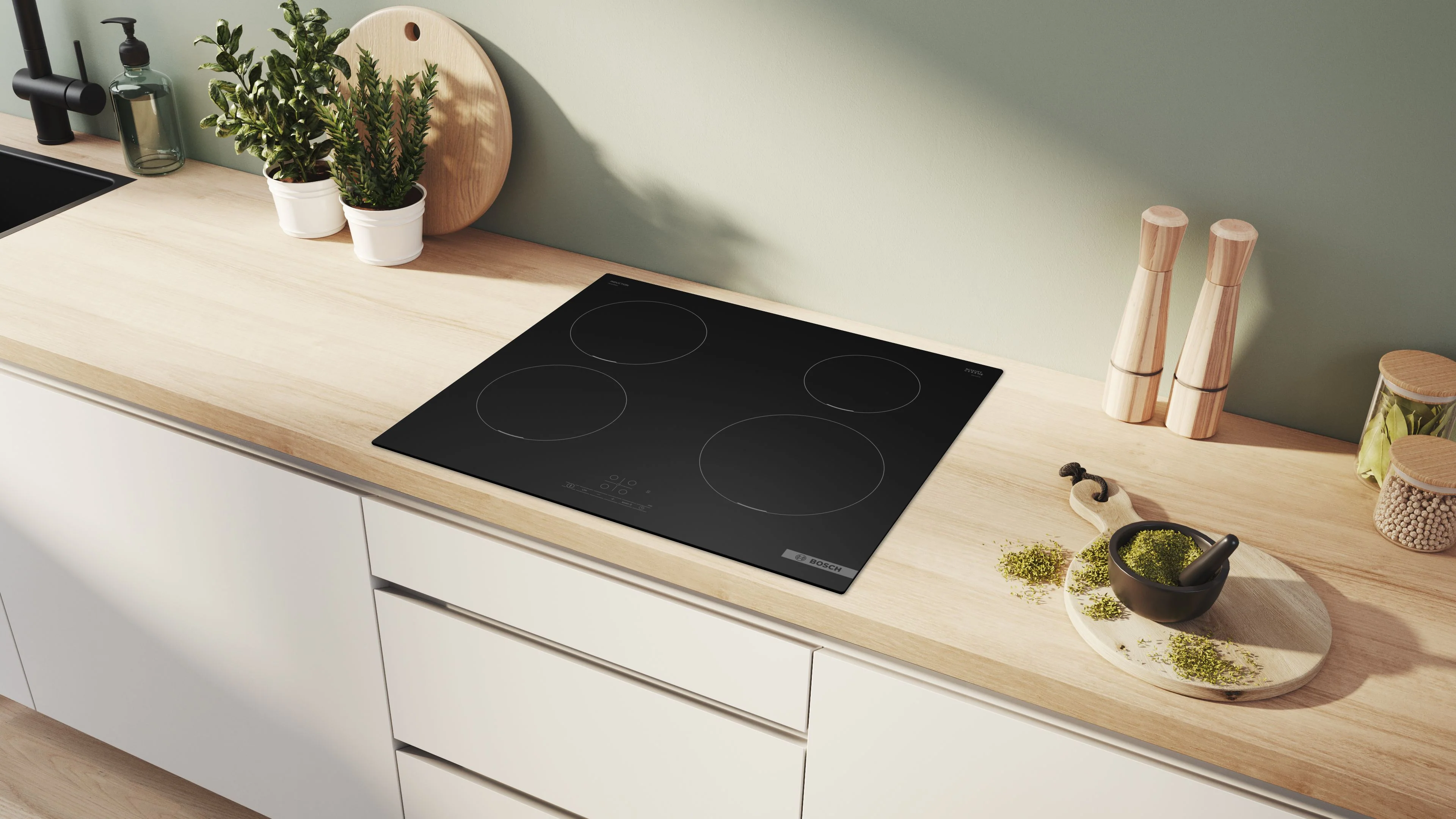 Bosch Series 4 PIE61ABB5E 60cm Induction Hob - Image 4