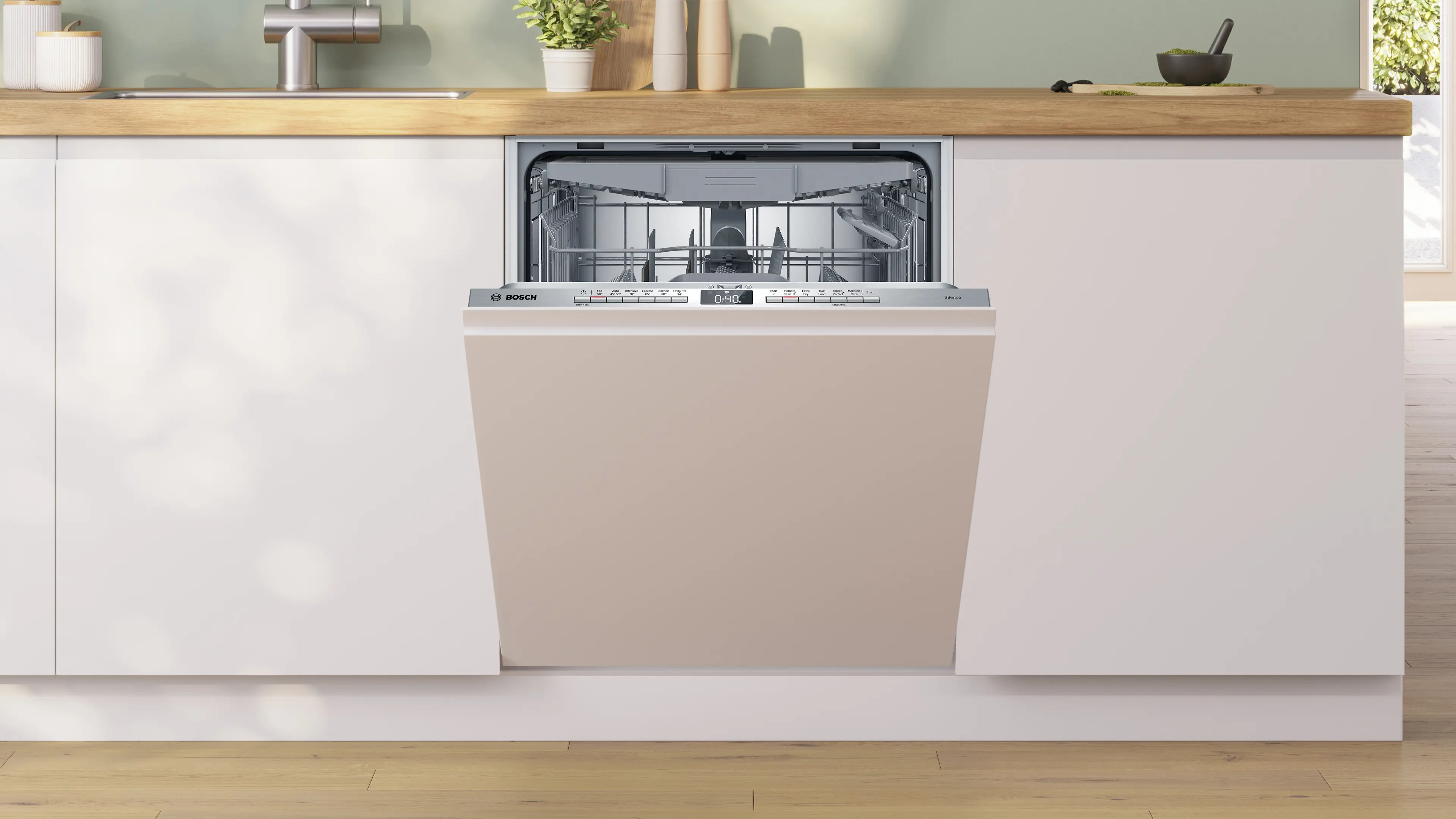 Bosch Series 4 SMH4HVX14G Full Size Integrated Dishwasher - Image 2