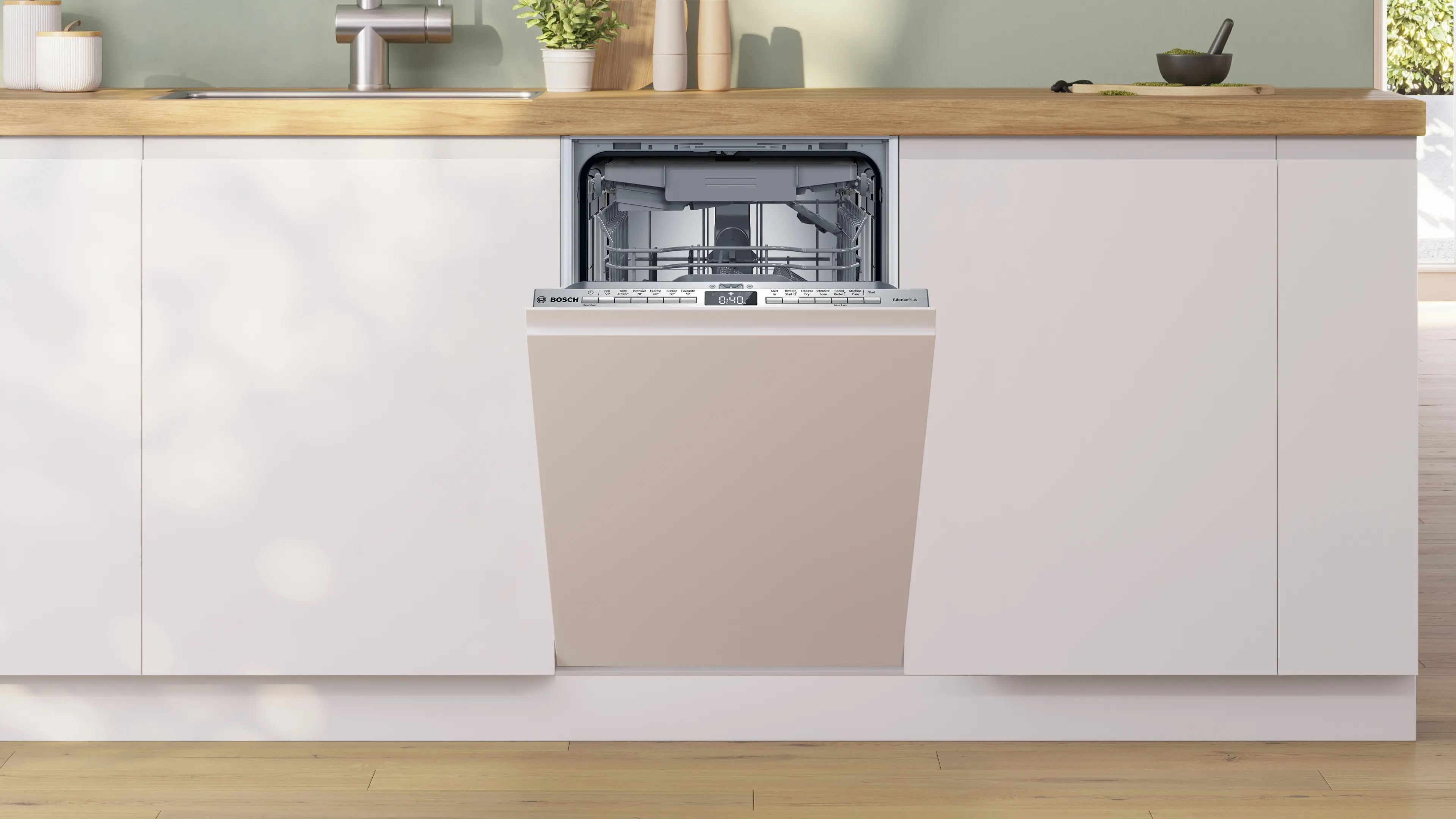 Bosch Series 4 SPV4EMX17G Integrated Slim Dishwasher - Image 2