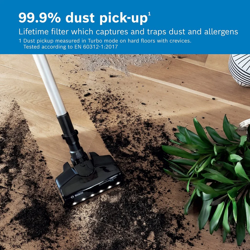 Bosch Unlimited 7 BCS712GB Cordless Vacuum Cleaner - White & Black - Image 4