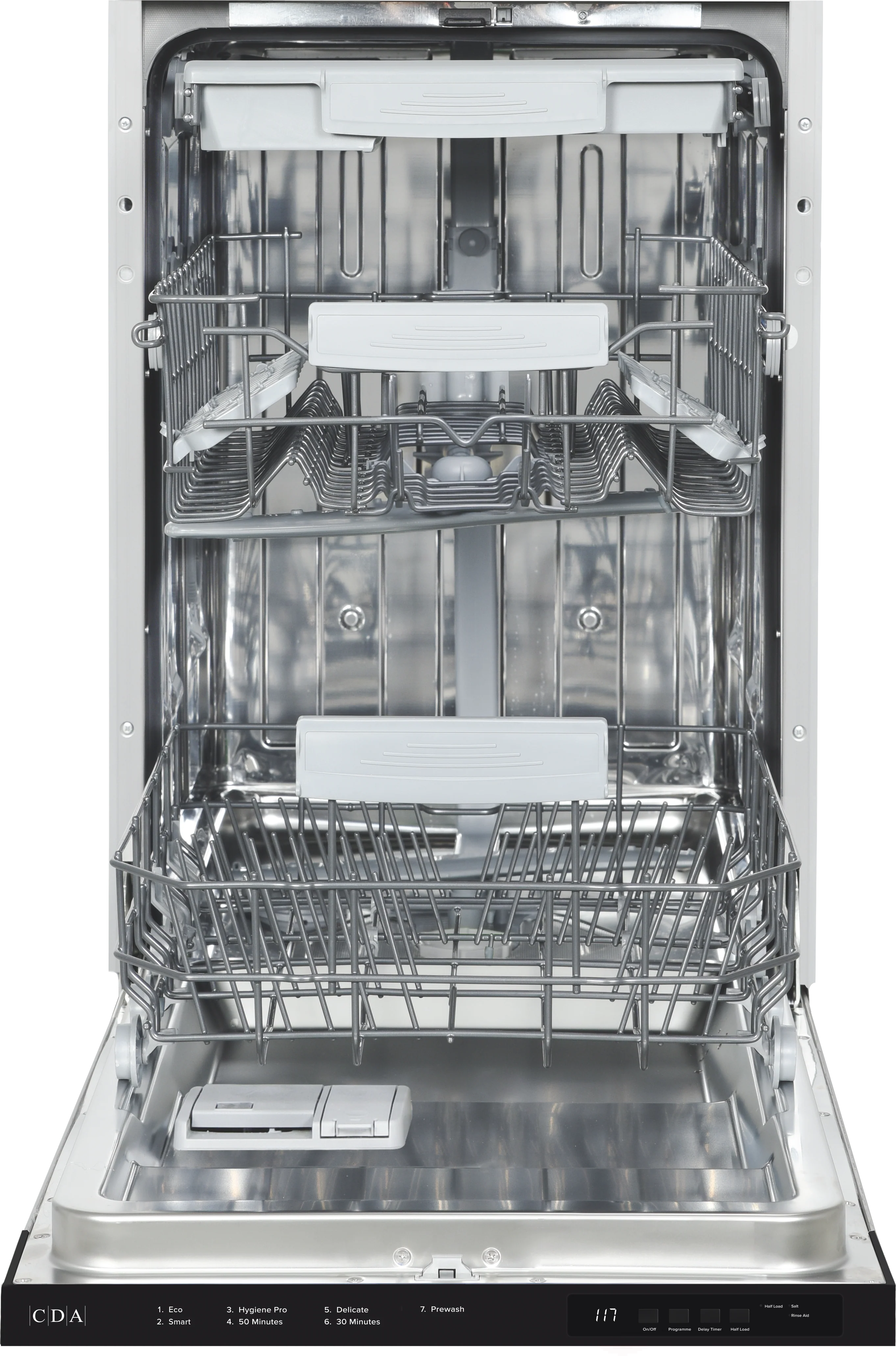 CDA CDI4251 Integrated Slimline 10 Place Setting Dishwasher