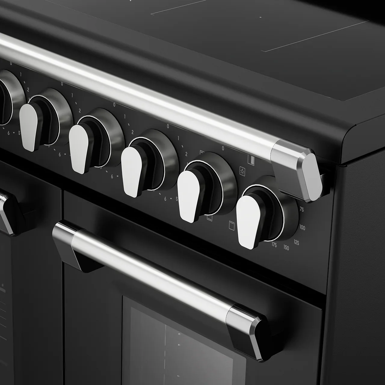DeLonghi Bassano BS965TIMAA 90cm Induction Range Cooker Anthracite - Image 4