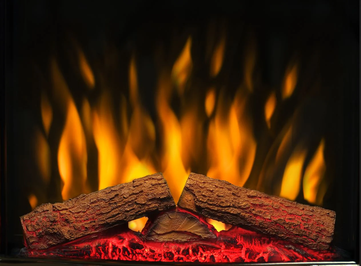 Dimplex Elva Black Nickel Optiflame Inset Electric Fire - Image 2