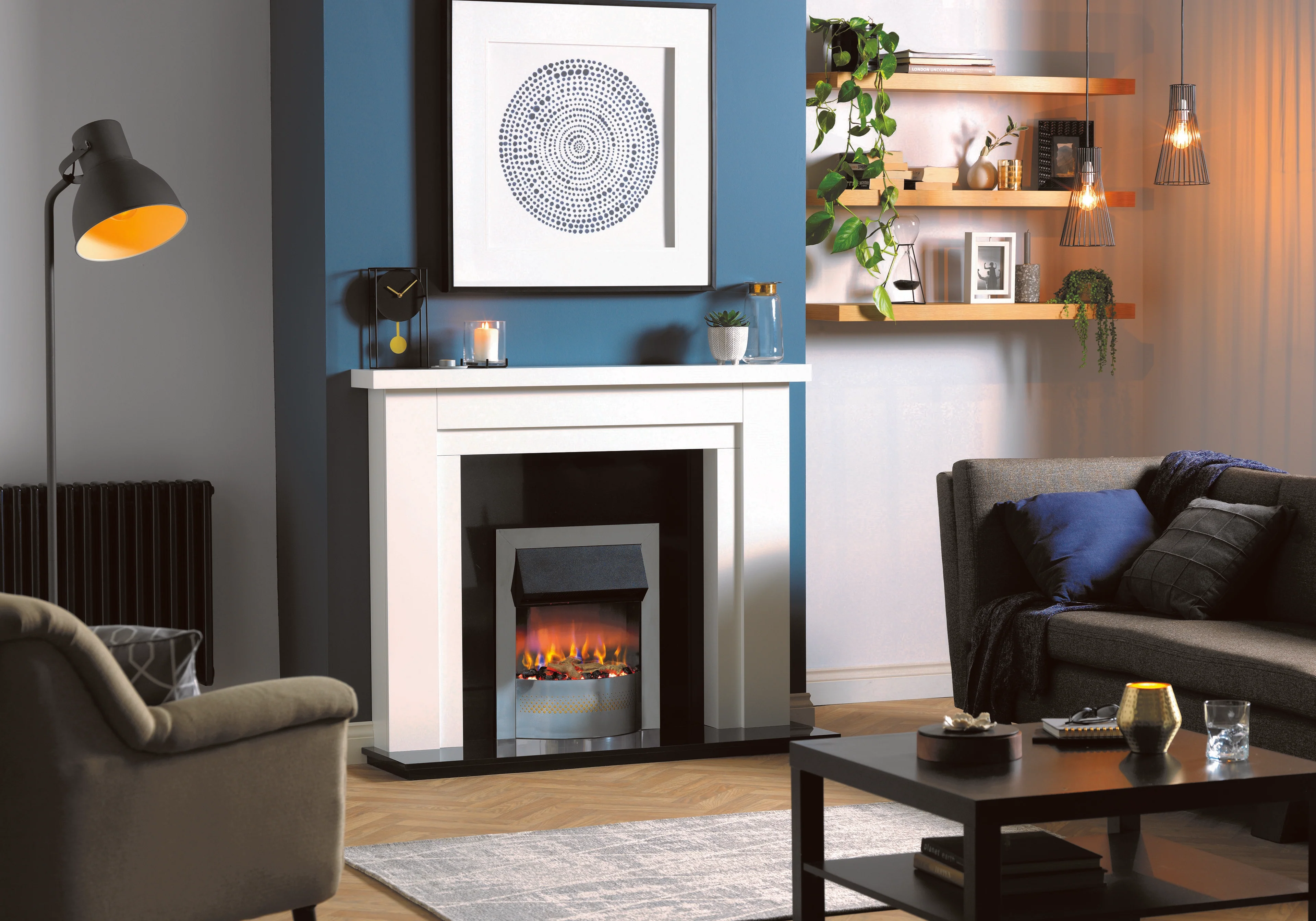 Dimplex POR20CH Portree Optiflame3D Electric Inset Fire - Image 2