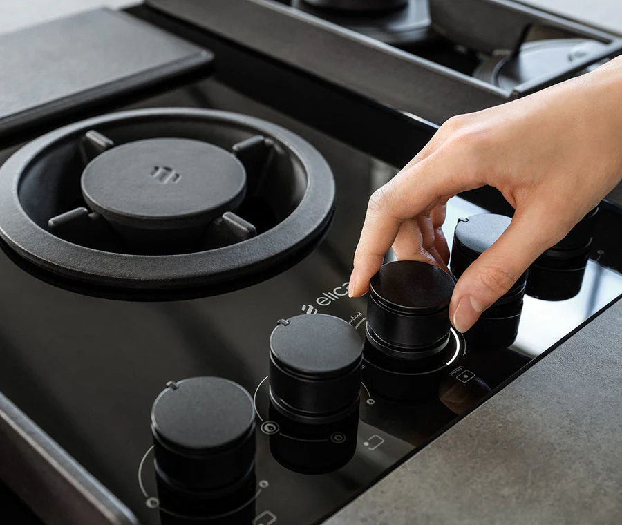 Elica NT-FLAME-BLK-RC Venting Hob - Image 4