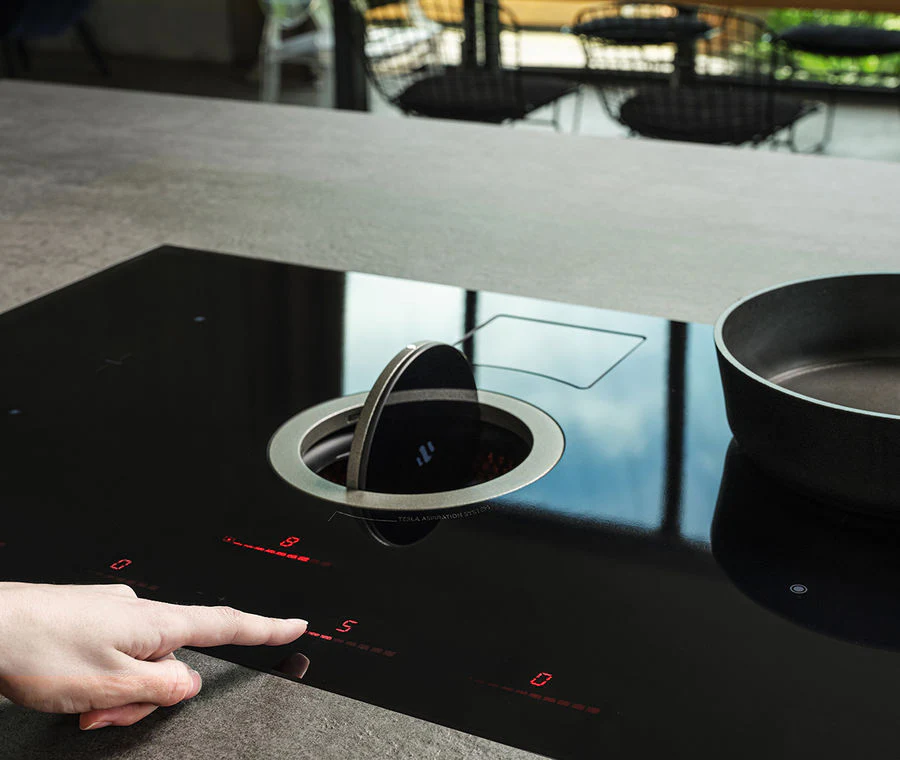 Elica NT-SWITCH-RC-BLK Venting Hob - Image 5