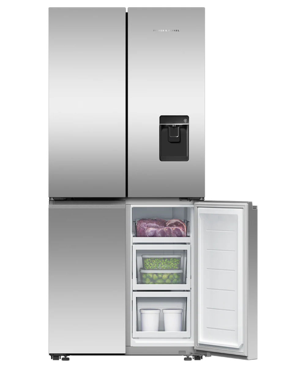 Fisher & Paykel Series 7 RF500QNUX1 Stainless Steel Plumbed American Fridge Freezer - Image 2