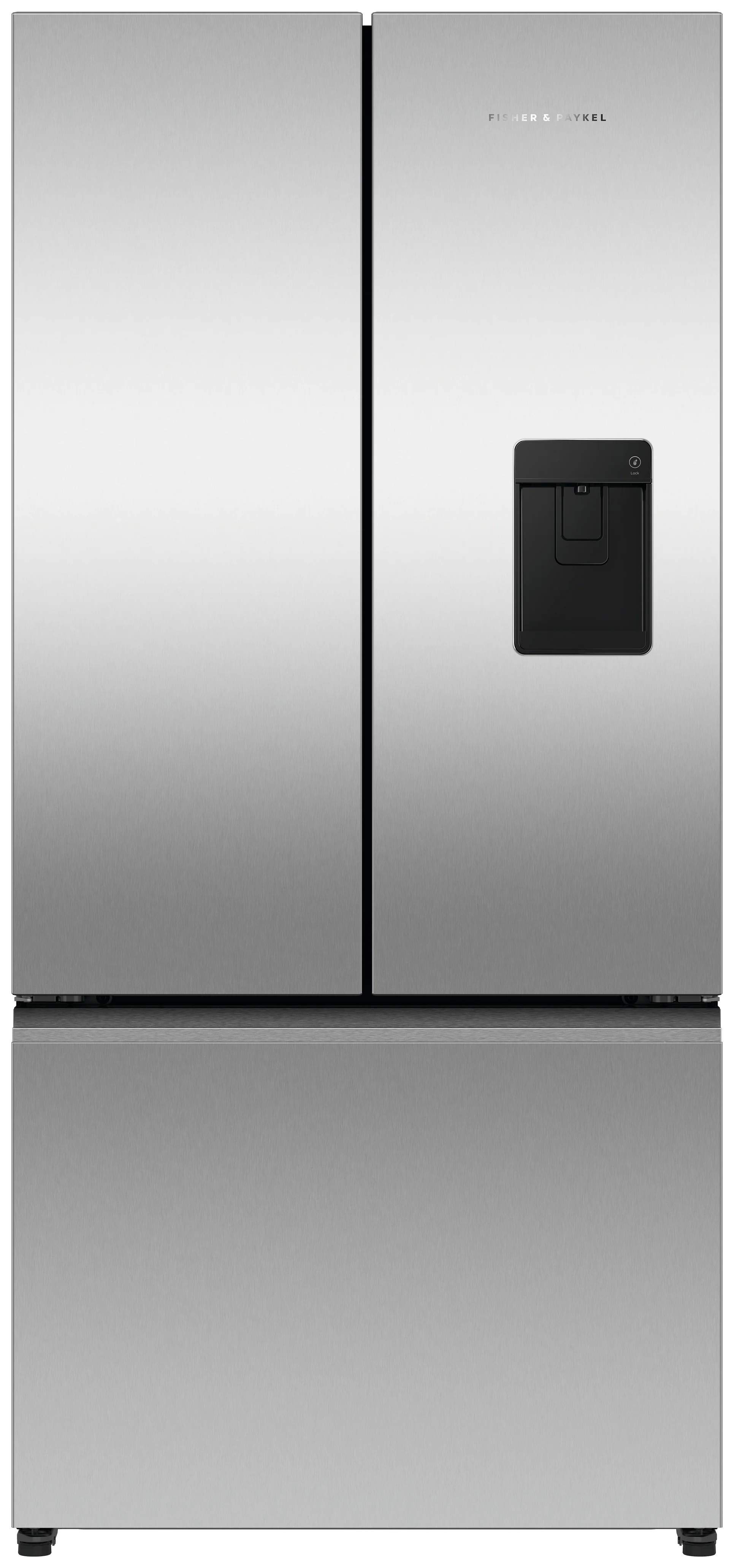Fisher & Paykel Series 7 RF505ANUX1 Plumbed American Fridge Freezer Stainless Steel