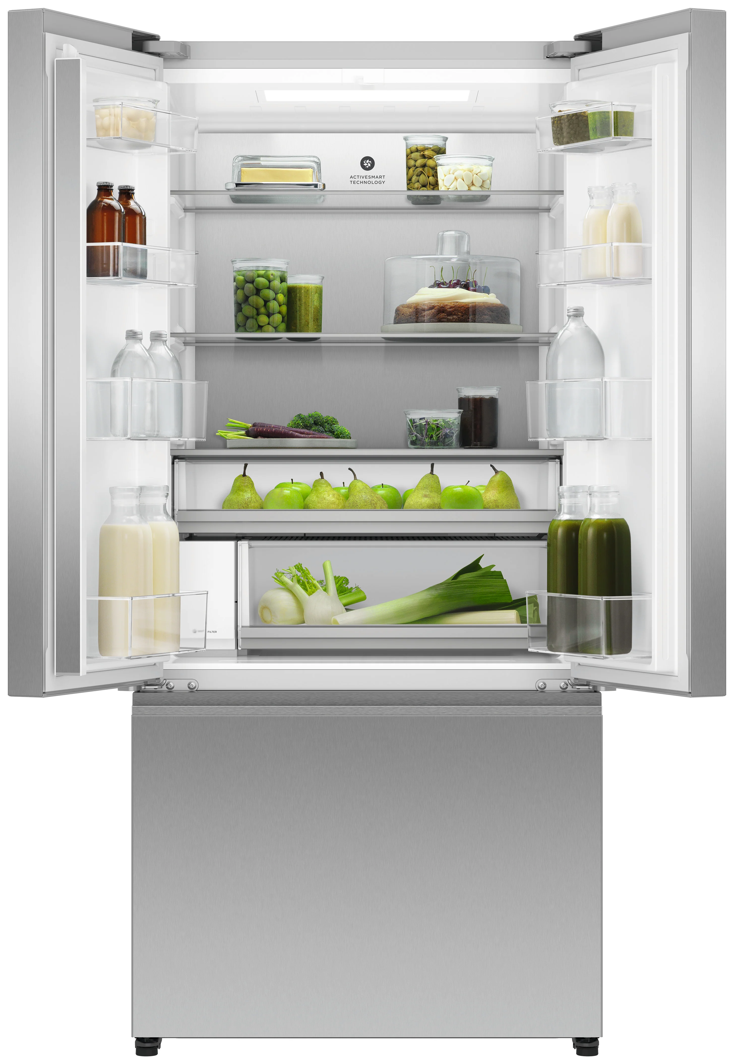 Fisher & Paykel Series 7 RF505ANUX1 Plumbed American Fridge Freezer Stainless Steel - Image 3
