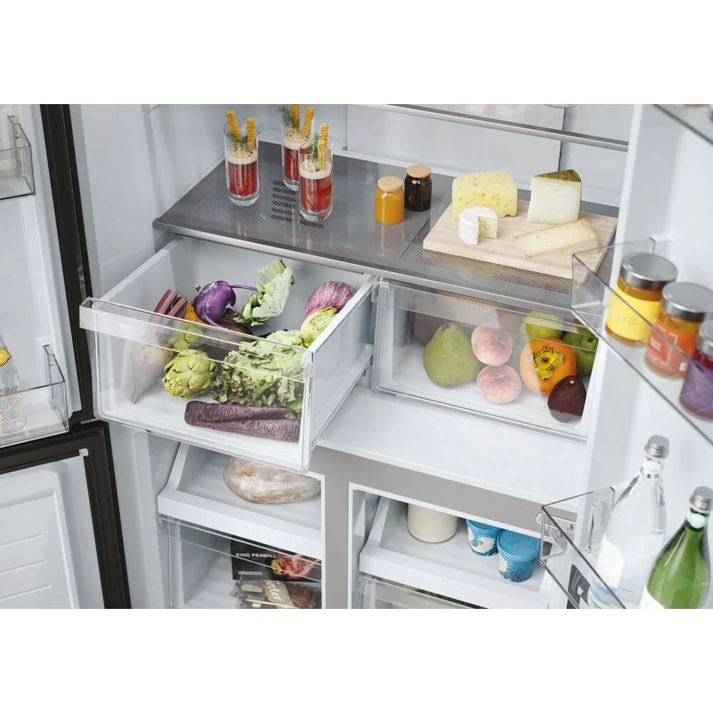 Haier Series 3 HCR3818ENMM Inox American Fridge Freezer - Image 5