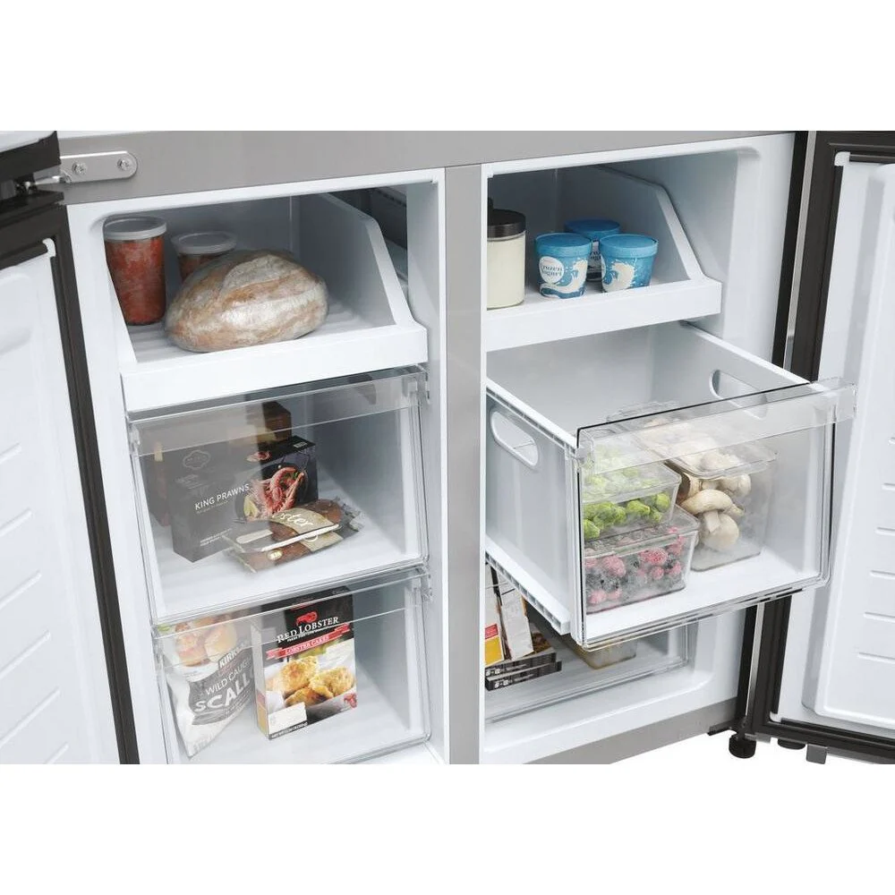 Haier Series 3 HCR3818ENMM Inox American Fridge Freezer - Image 7