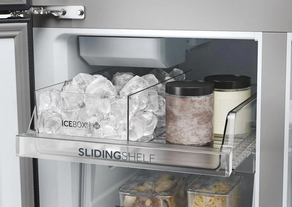 Haier Series 5 HCR5919EHMB Brushed Black Plumbed American Fridge Freezer - Image 9