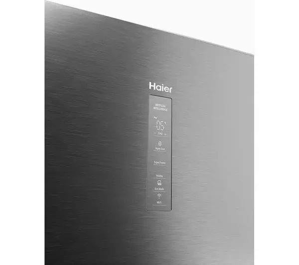 Haier HTW5618DWMG Series 5 Freestanding Fridge Freezer Gentleman Silver - Image 5