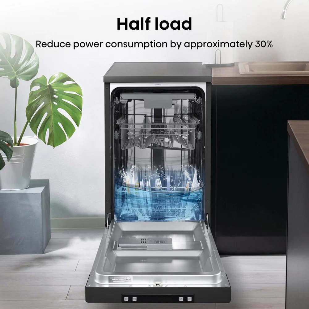 Hisense HS523E15BUK 10 Place Slimline Freestanding Dishwasher - Image 6
