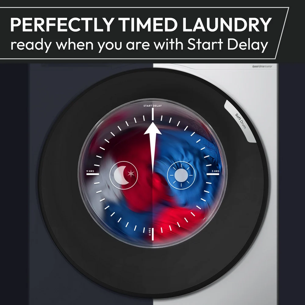 Hoover HGWD 485SB8C-80 8kg/5kg 1400rpm Washer Dryer - Image 6
