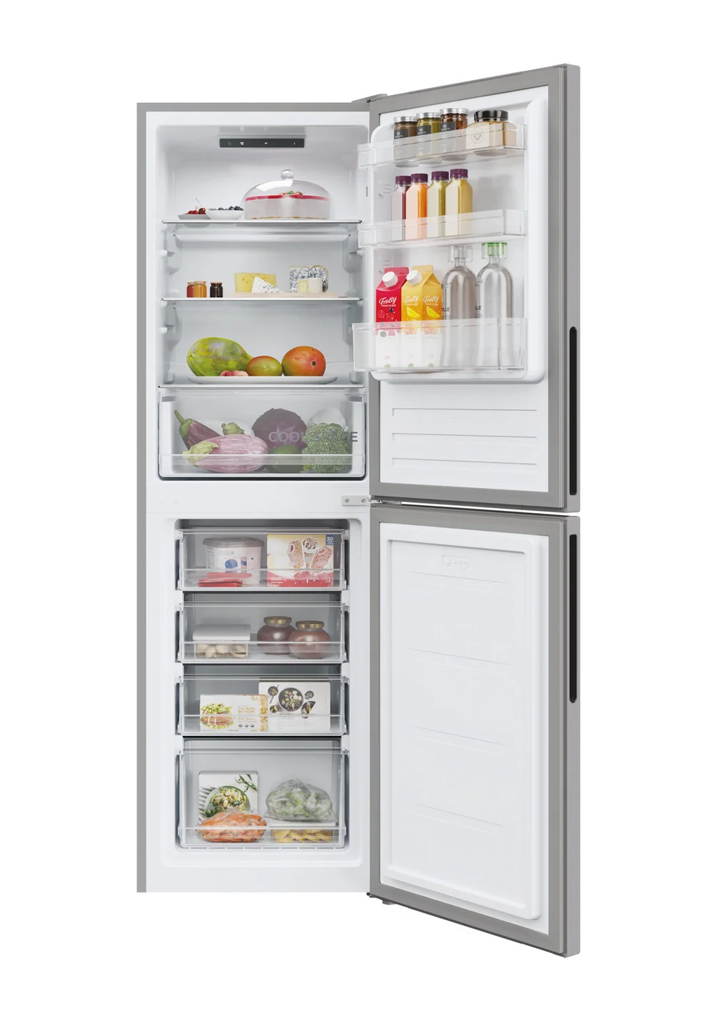 Hoover HVT3CLECKIHS Low Frost Freestanding Fridge Freezer - Image 4